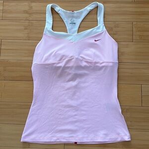 Nike Dri-Fit Tank With Built In Sports Bra